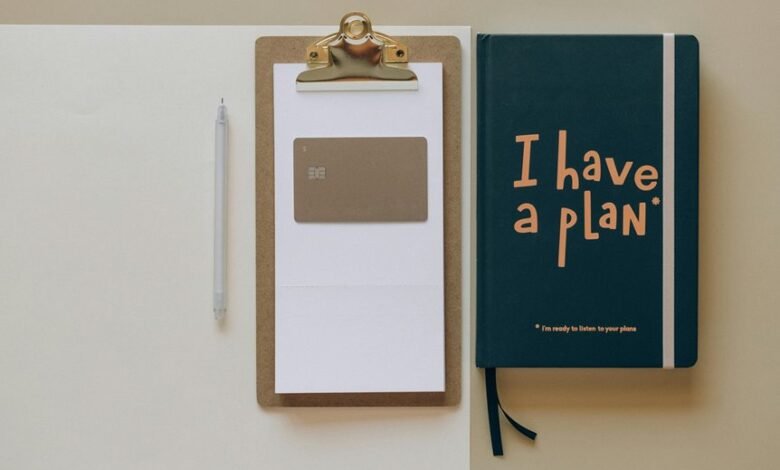 creating a financial blueprint